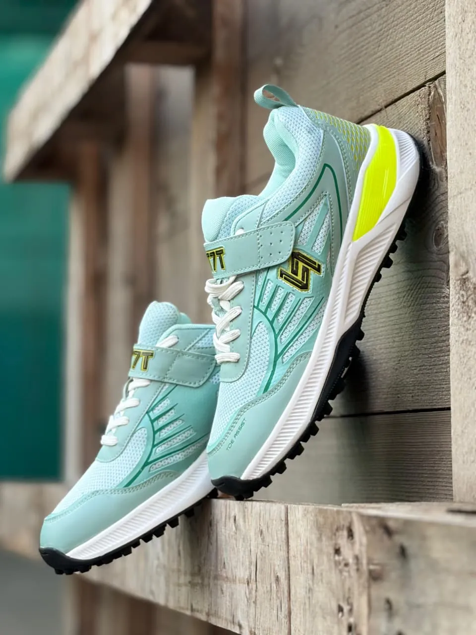 Aqua Green Shoes
